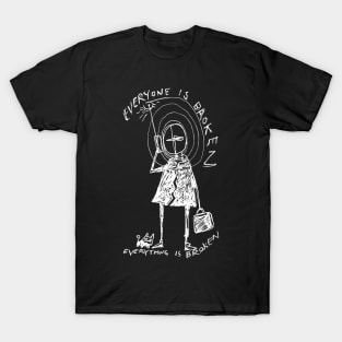 Planet Telex Illustrated Lyrics T-Shirt